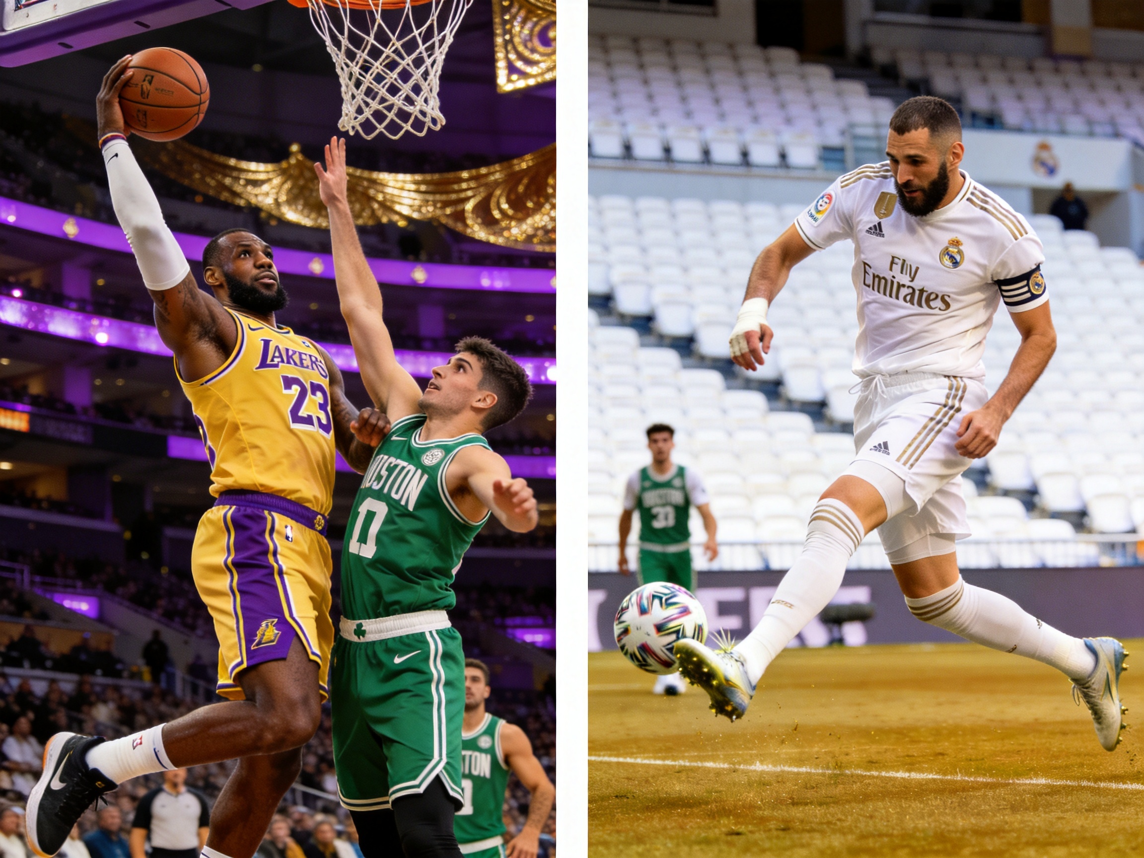 星空游戏 NBA 总决赛 湖人 vs 凯尔特人 战报配图